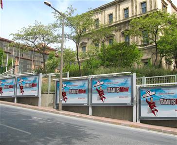 Barış İnşaat - Barışman - Billboard - Outdoor Uygulamaları